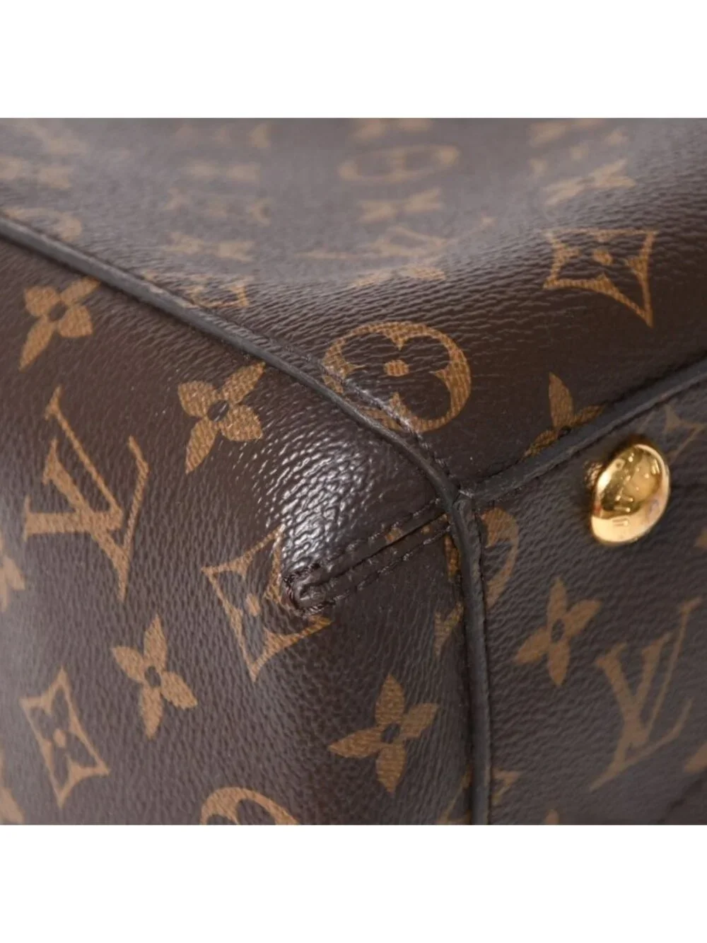 Louis Vuitton Montaigne BB Monogram Handbag Brown